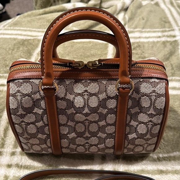 Coach Ruby 25 in Jaquard crossbody satchel - Picture 2 of 13